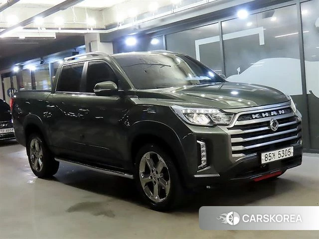 Ssangyong The New Rexton Sports Cannes 2021 Темно-зеленый из Кореи