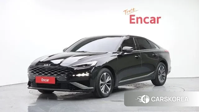 Kia K8 Hybrid 2021 Черный из Кореи