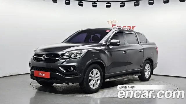 Ssangyong Rexton Sports 2018 Серый из Кореи