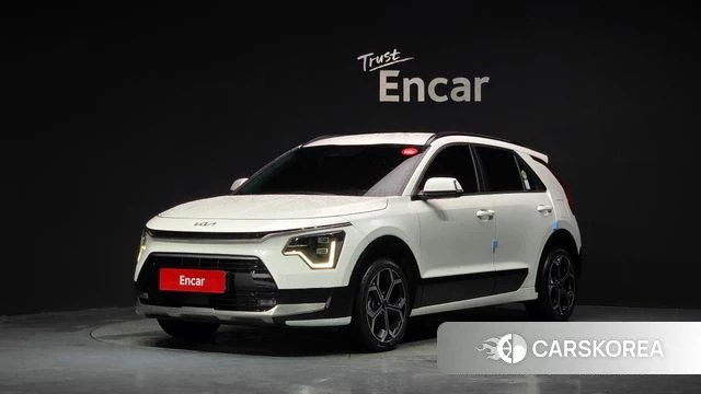 Kia Di Ol Nu Niro 2022 Белый из Кореи
