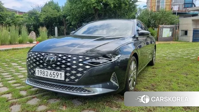 Hyundai The New Grandeur IG Hybrid 2020 Серый из Кореи