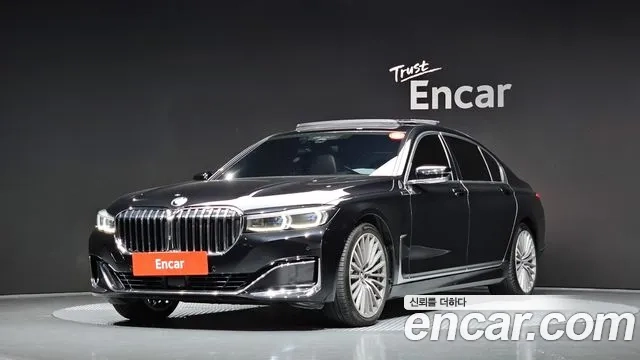 BMW 7 Series (G11) 2020 Черный из Кореи