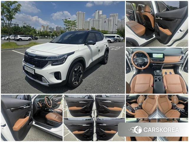 Kia The New Seltos 2023 Белый из Кореи