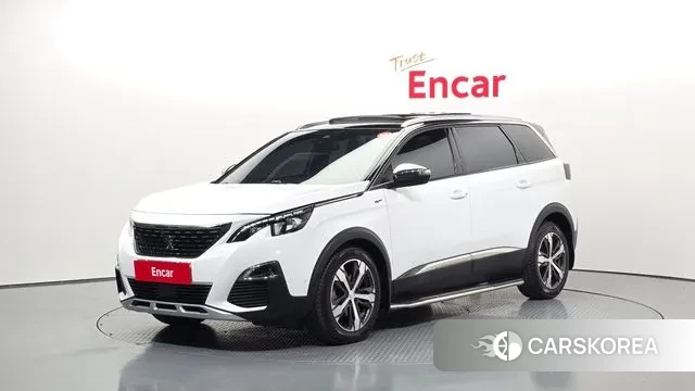 Peugeot 5008 second generation 2018 Белый из Кореи