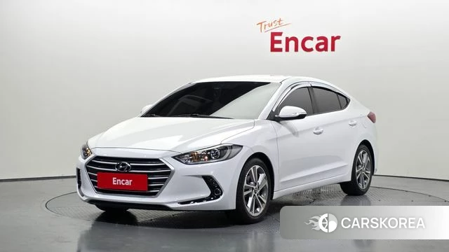 Hyundai Avante AD 2018 Белый из Кореи