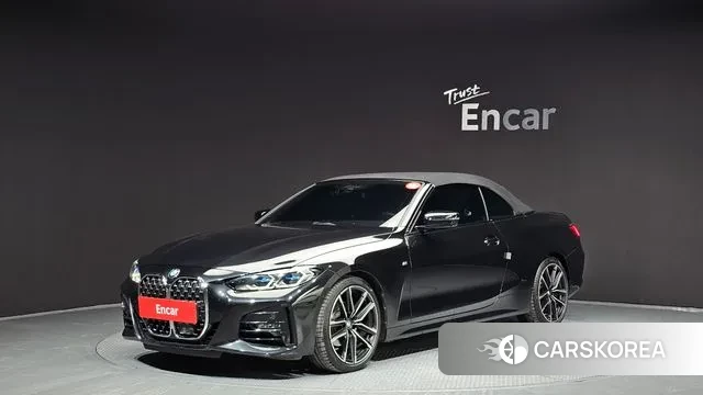 BMW 4 Series (G22) 2023 Черный из Кореи