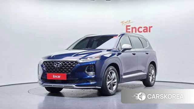 Hyundai Santa Fe TM 2018 Синий из Кореи