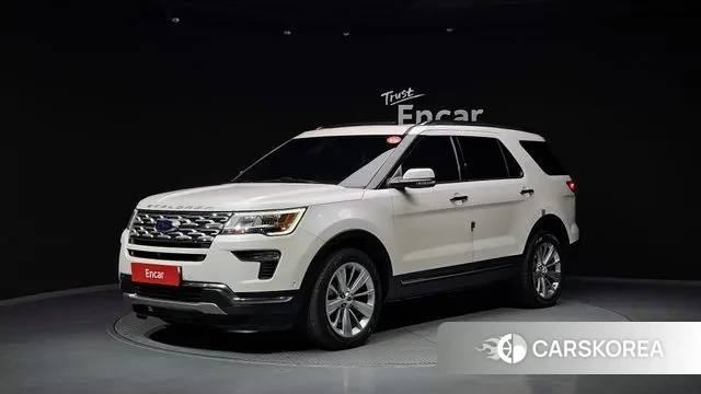 Ford Explorer 2019 Белый из Кореи