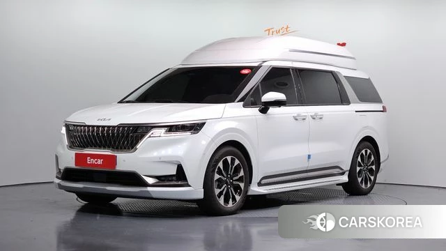 Kia Carnival 4th generation 2023 Белый из Кореи