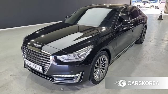 Genesis EQ900 2018 Черный из Кореи