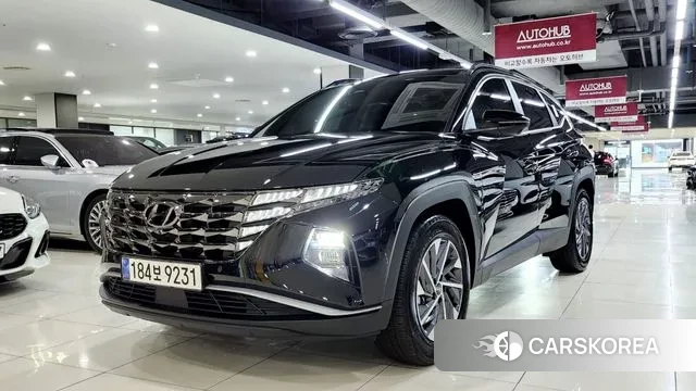 Hyundai Tucson Hybrid (NX4) 2023 Черный из Кореи