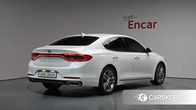 Hyundai Grandeur IG 2018 Белый из Кореи