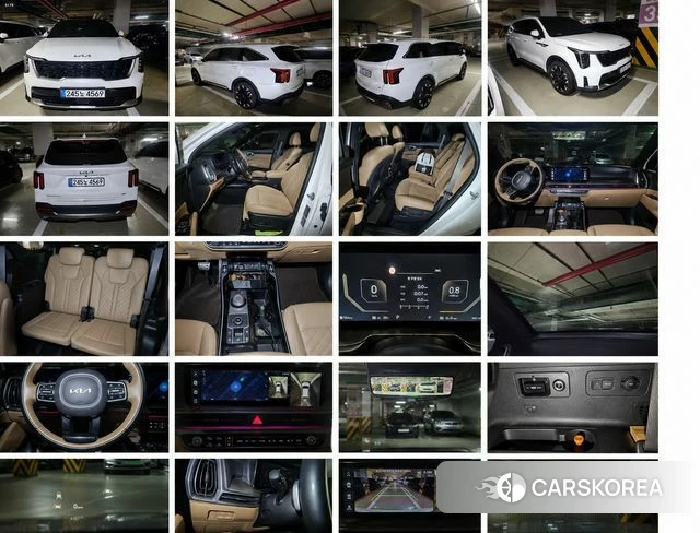 Kia The New Sorento 4th Generation 2024 Белый из Кореи