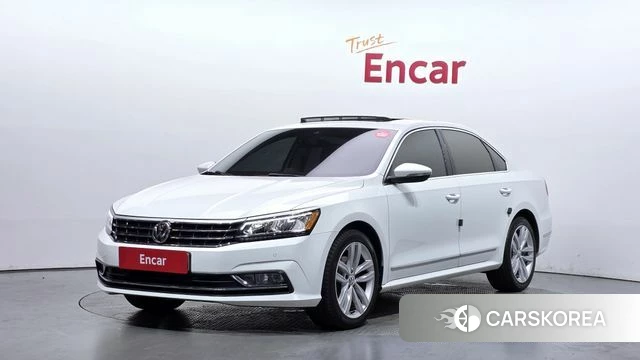 Volkswagen The New Passat 2018 Белый из Кореи