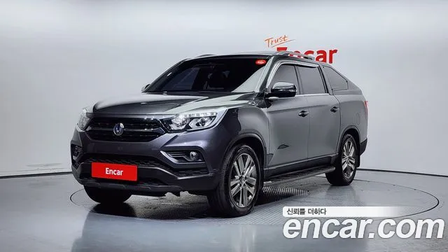 Ssangyong Rexton Sports 2018 Серый из Кореи