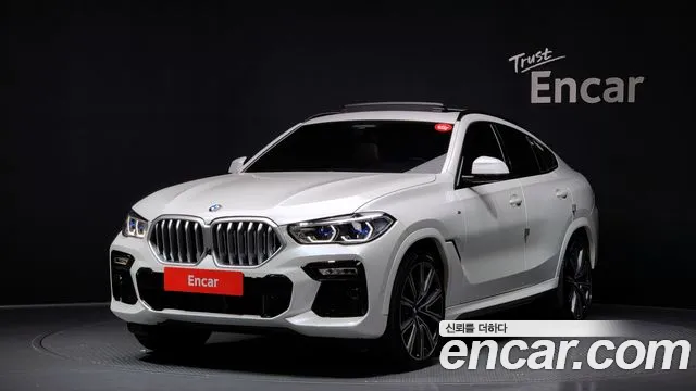 BMW X6 (G06) 2021 Белый из Кореи