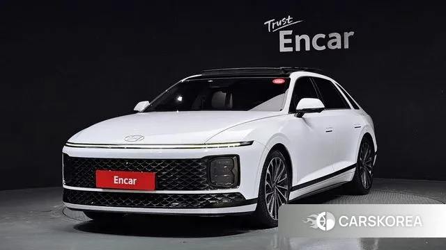 Hyundai Grandeur Hybrid (GN7) 2023 Белый из Кореи