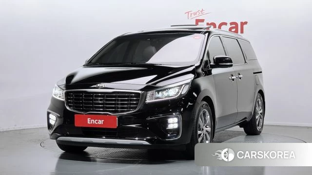 Kia The New Carnival 2018 Черный из Кореи