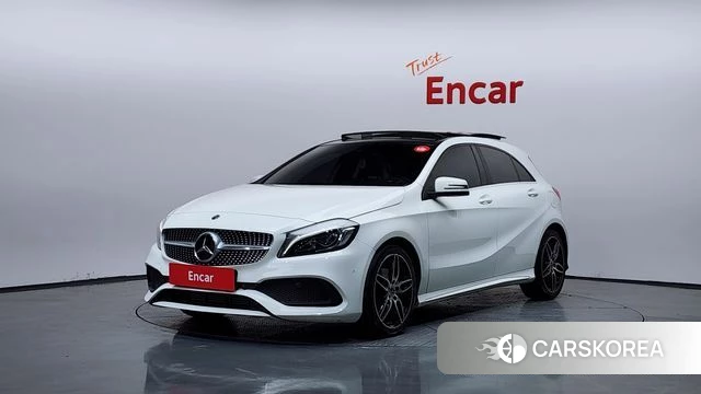 Mercedes-Benz A-Class W176 2018 Белый из Кореи