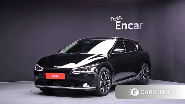 Kia EV6 2022 Черный из Кореи