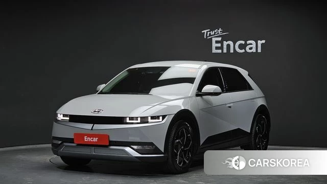 Hyundai Ionic 5 2021 Серебристо-серый из Кореи