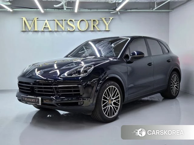 Porsche Cayenne (PO536) 2022 Синий из Кореи