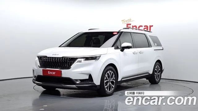 Kia Carnival 4th generation 2023 Белый из Кореи