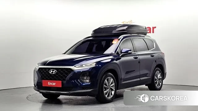 Hyundai Santa Fe TM 2018 Синий из Кореи