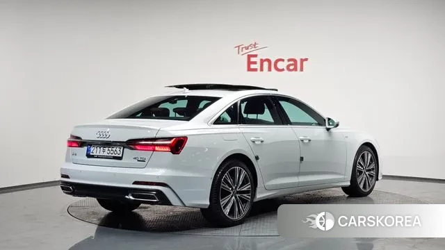 Audi A6 (C8) 2023 Белый из Кореи