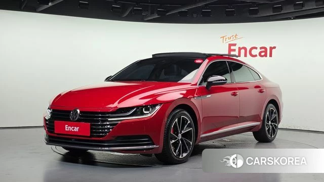 Volkswagen Arteon 2019 Красный из Кореи