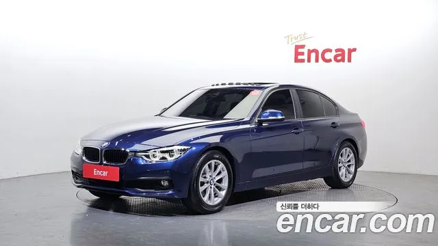 BMW 3 Series (F30) 2018 Синий из Кореи