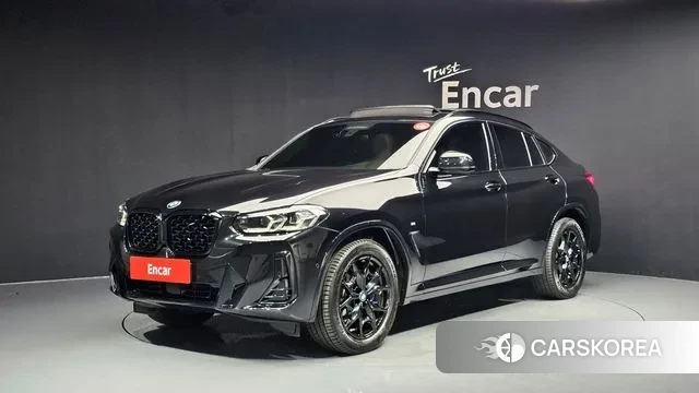 BMW X4 (G02) 2023 Черный из Кореи