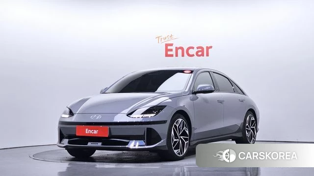 Hyundai Ionic 6 2023 Серебристо-серый из Кореи