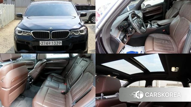 BMW 6 Series GT (G32) 2019 Черный из Кореи