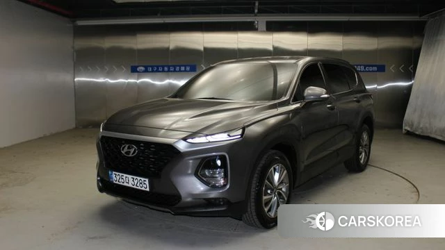 Hyundai Santa Fe TM 2019 Серый из Кореи