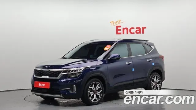 Kia Seltos 2019 Синий из Кореи