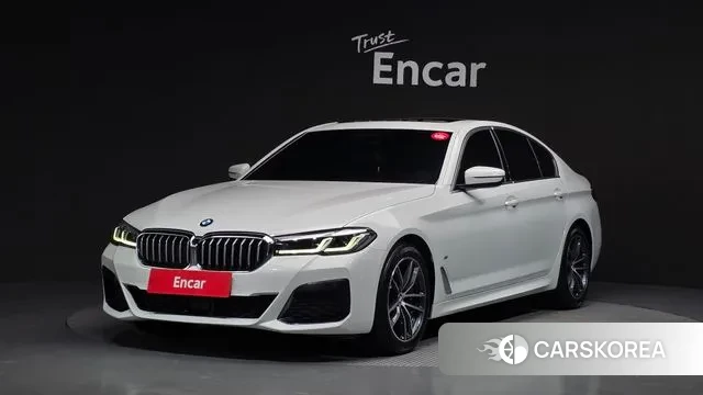 BMW 5 Series (G30) 2022 Белый из Кореи