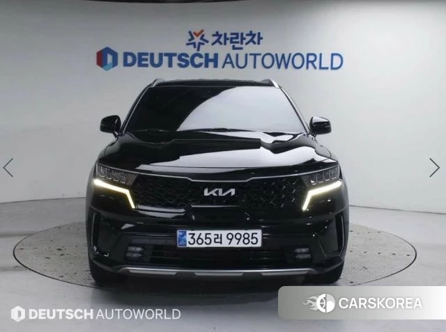 Kia Sorento 4th Generation 2022 Черный из Кореи