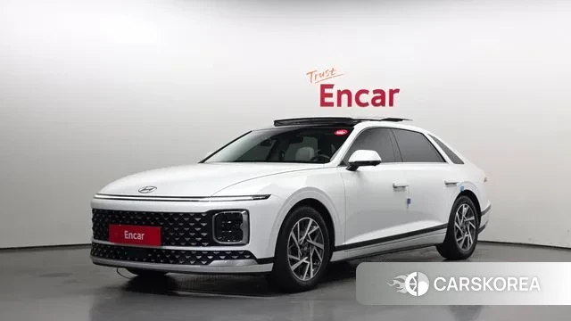 Hyundai Grandeur (GN7) 2023 Белый из Кореи