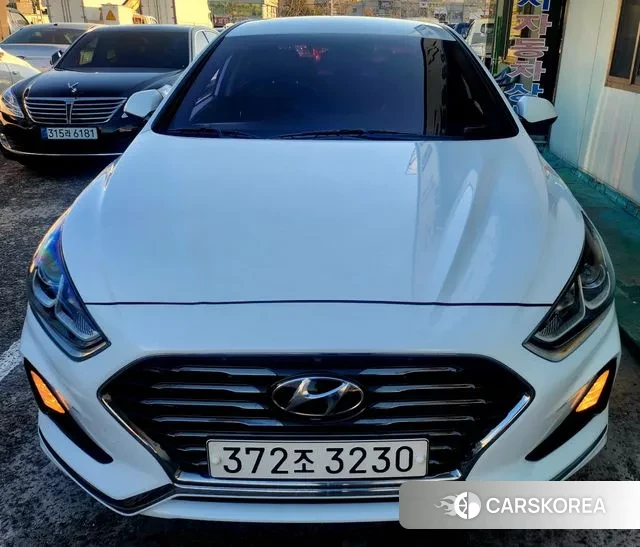 Hyundai Sonata New Rise 2019 Белый из Кореи