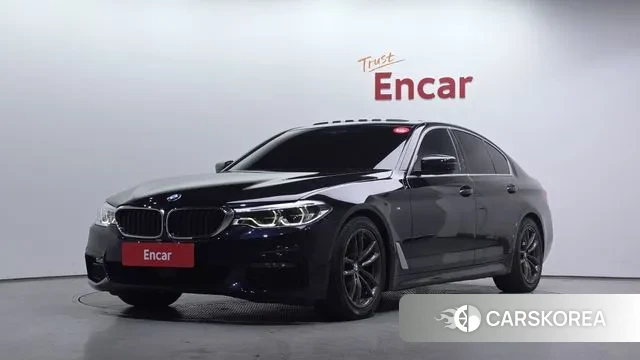 BMW 5 Series (G30) 2019 Черный из Кореи