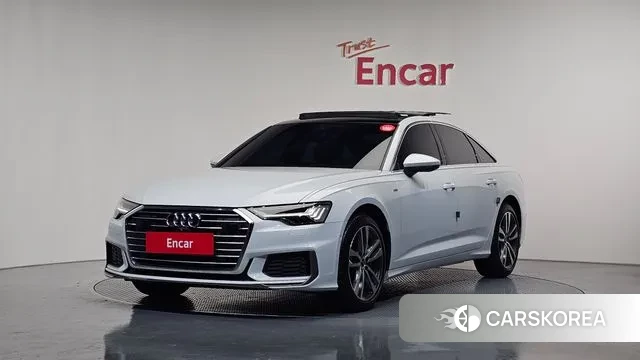 Audi A6 (C8) 2023 Белый из Кореи