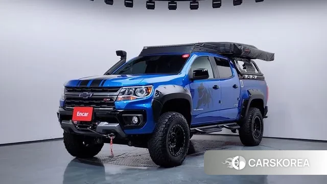 Chevrolet (GM Daewoo) Real New Colorado 2021 Синий из Кореи