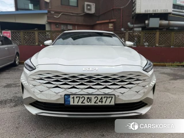 Kia K8 Hybrid 2022 Белый из Кореи