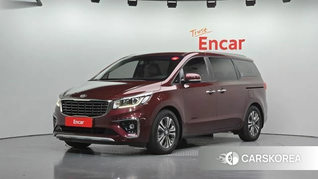 Kia The New Carnival 2018 Красный из Кореи