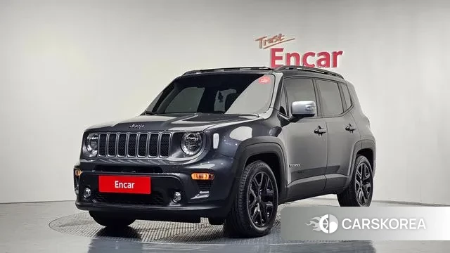 Jeep Renegade 2022 Серый из Кореи