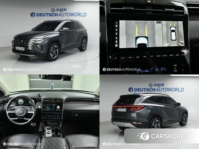 Hyundai Tucson (NX4) 2021 Серый из Кореи