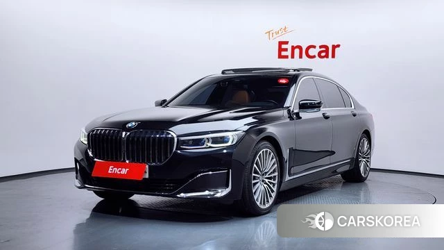 BMW 7 Series (G11) 2020 Черный из Кореи