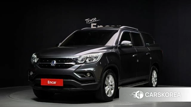 Ssangyong Rexton Sports 2018 Серый из Кореи
