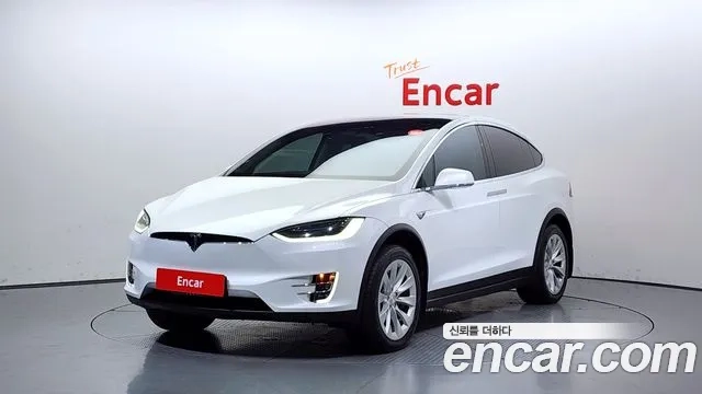 Tesla Model X 2019 Белый из Кореи